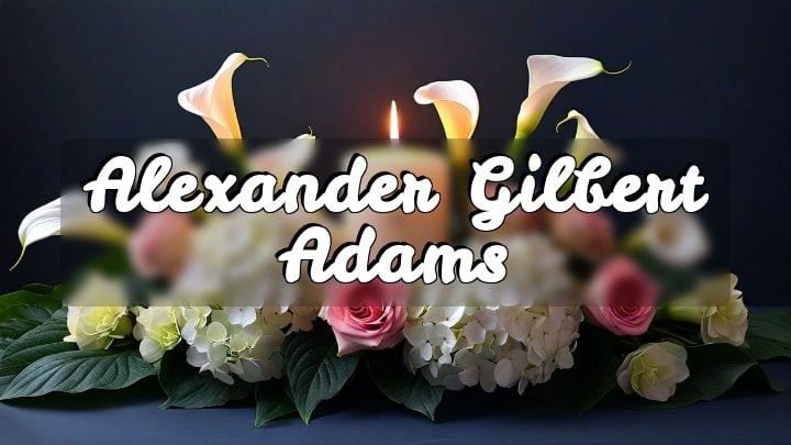 Alexander Gilbert Adams, Cecil Township, PA