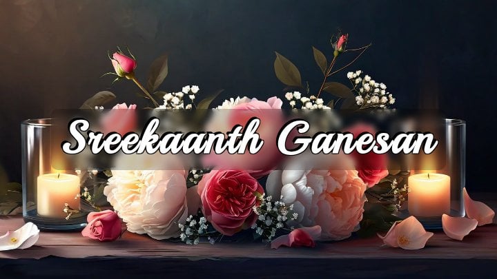 Sreekaanth Ganesan, Parsippany, NJ